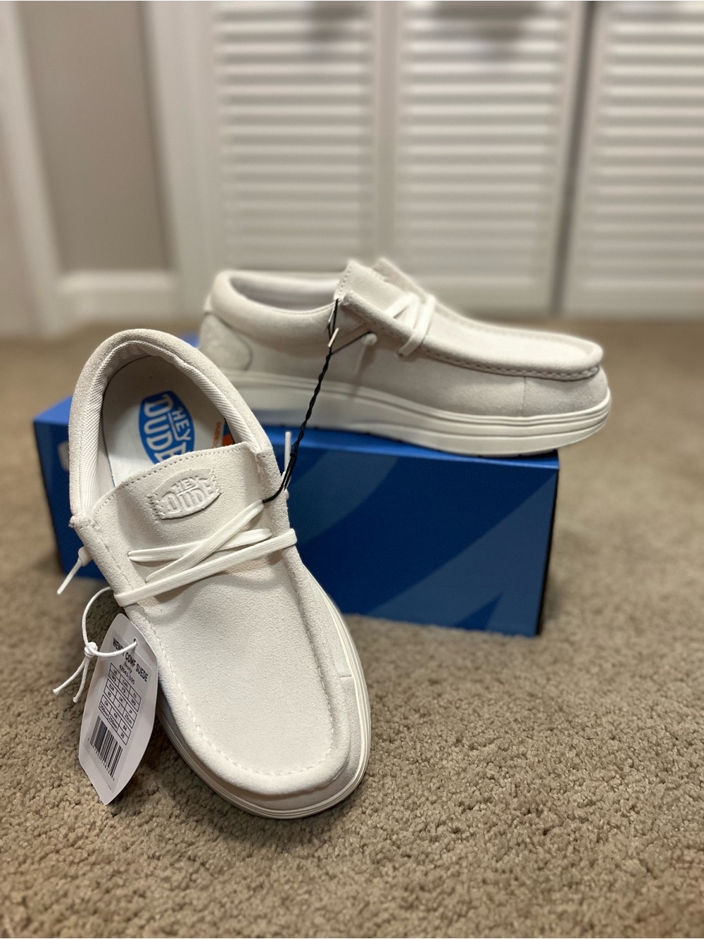Hey Dude Wendy Comf Suede Slip-On Sneakers